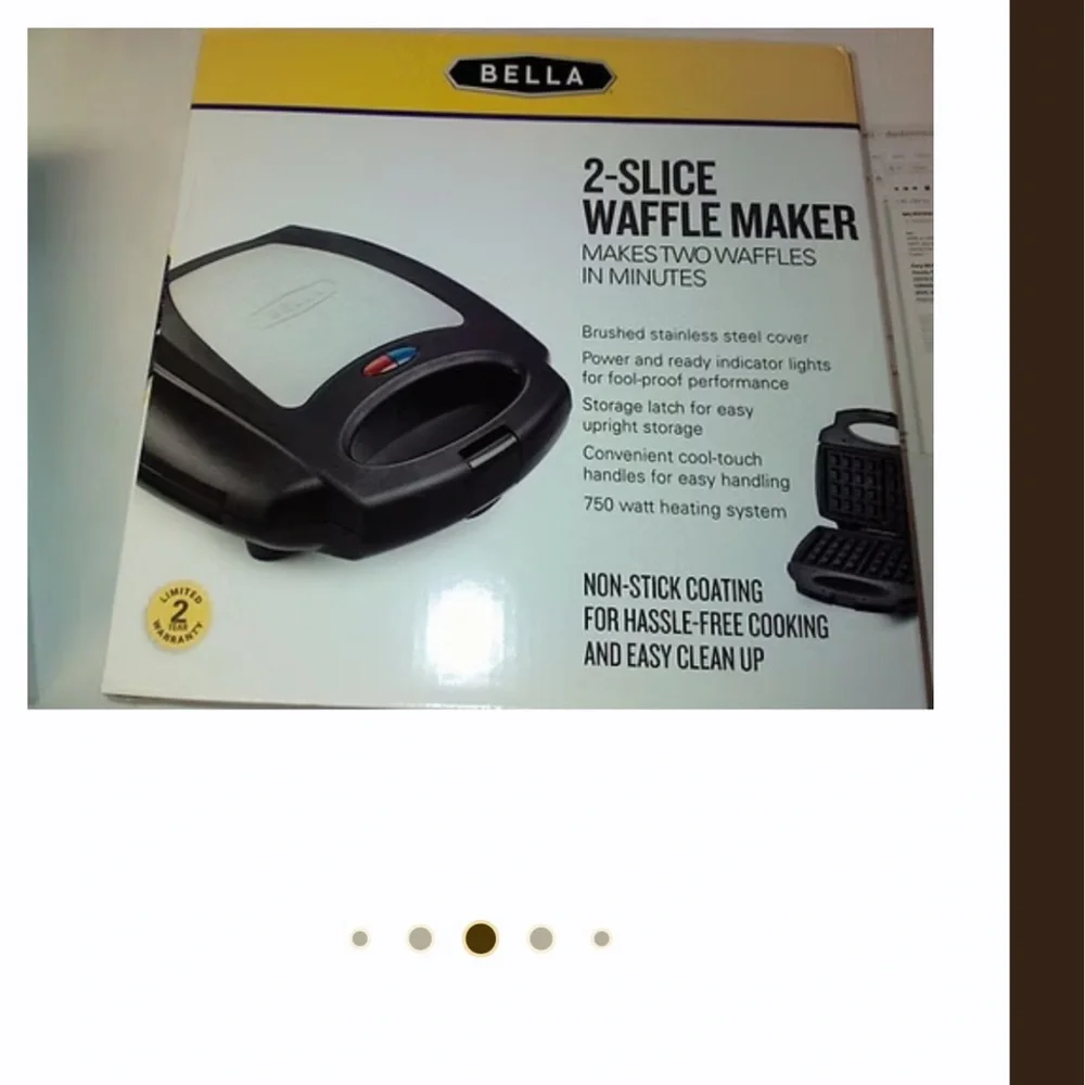 Bella slice waffle maker